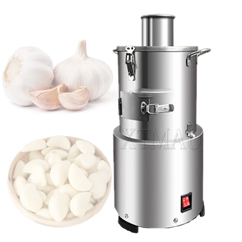 

110V/220V Electric Garlic Peeler Machine Peeling Stainless Steel Commercial For Home Grain Separator Restaurant Barbecue