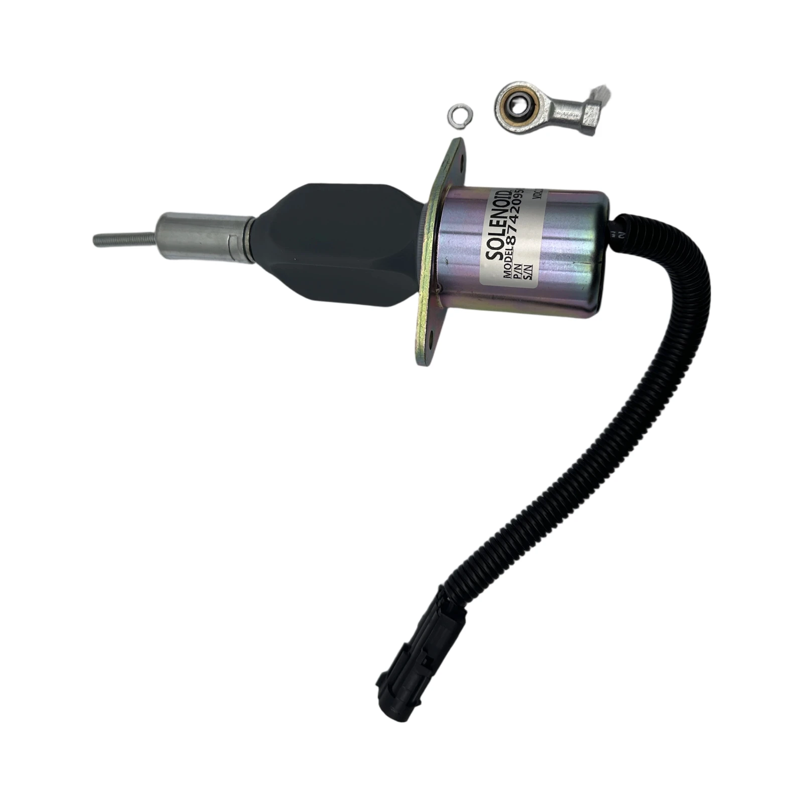12V Fuel Shutdown Solenoid 87420950 For Case IH 6831T Engine
