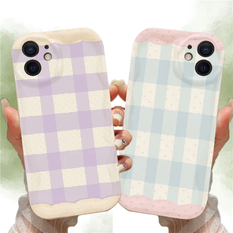 Polka Dot Love 3D Wavy Soft TPU Case For Huawei Mate 60 Pro 50 40 30 P60 Art P50 P40 Lite P30 Nova 9 SE 10 11 Honor 80 90 Cover