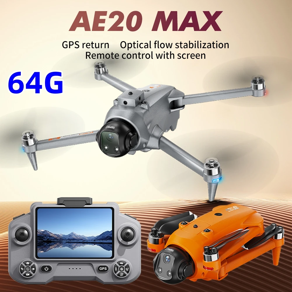 Drone 8K HD Screen Control 30 Min Battery Headless Mode Helicopter 360° Flip Quadcopter Mini Drone