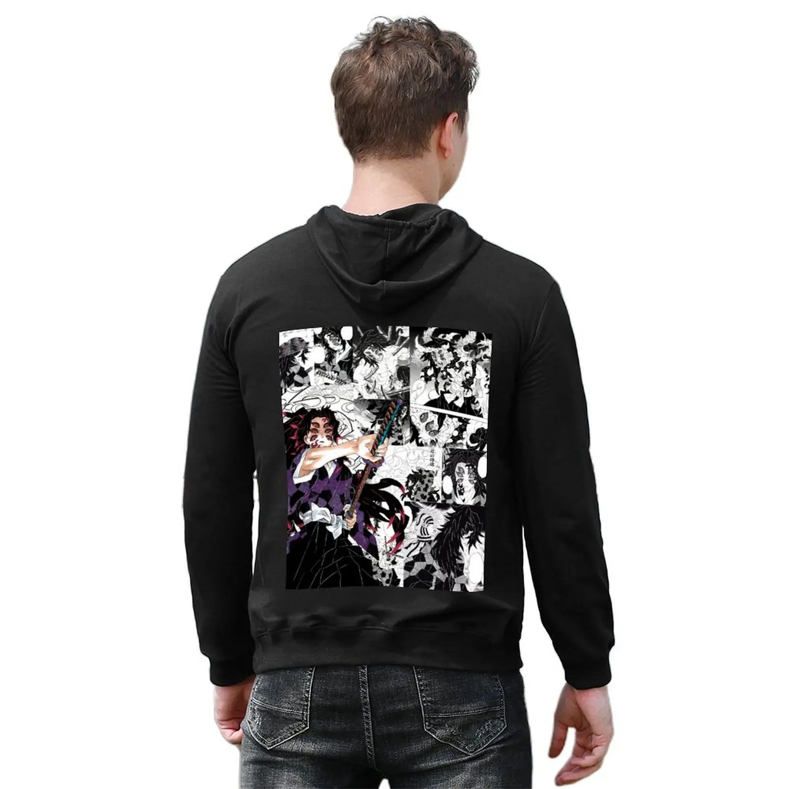 Kokushibo Hoodie men's autumn clothes autumn clothes clothes for men blouse mens hoodie