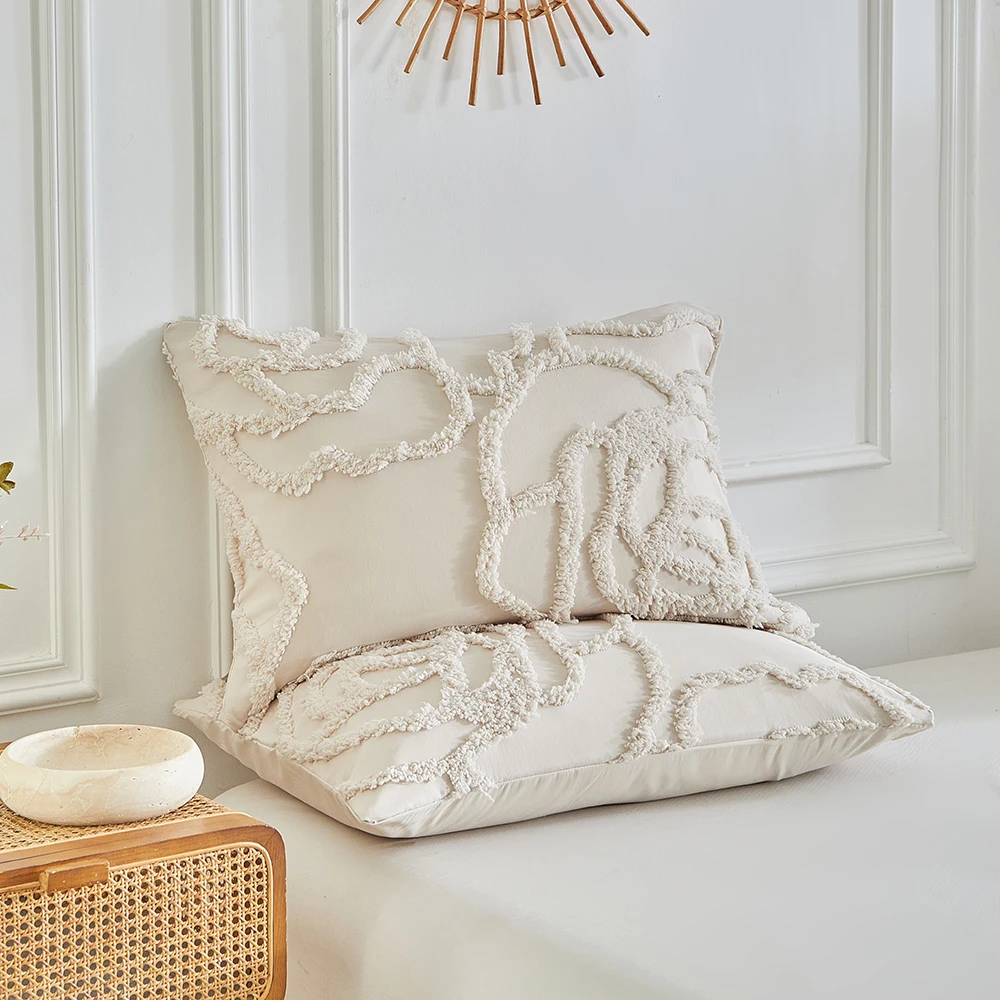 3pcs Khaki Rose Flower Duvet C - đánh giá và giá Linen Duvet Cover
