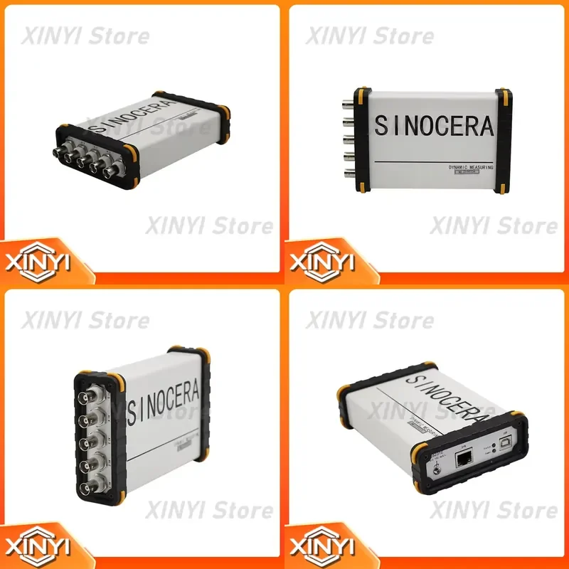 USB power 4 Channels IEPE High-precision Dynamic signal Collector Portable Dynamic Data Acquisition