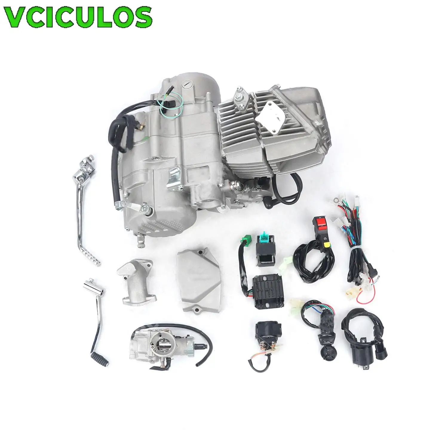 Kit de motor eléctrico 190CC ZS190CC para Zongshen Daytona 190CC ZS190 YX150 ZS155, piezas de repuesto de accesorios para motor de coche