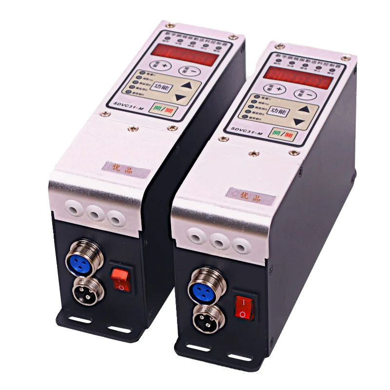 

Подходит для вибрационного диска Контроллер частоты SDVC31-M Цифровой регулятор давления Контроллер подачи вибрации Вибрационный диск