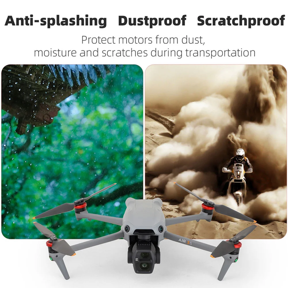 アルミ合金防塵カバー,エンジン保護カバー,ドローンアクセサリー,air 3s,mavic 3 pro,mavic 3 classic