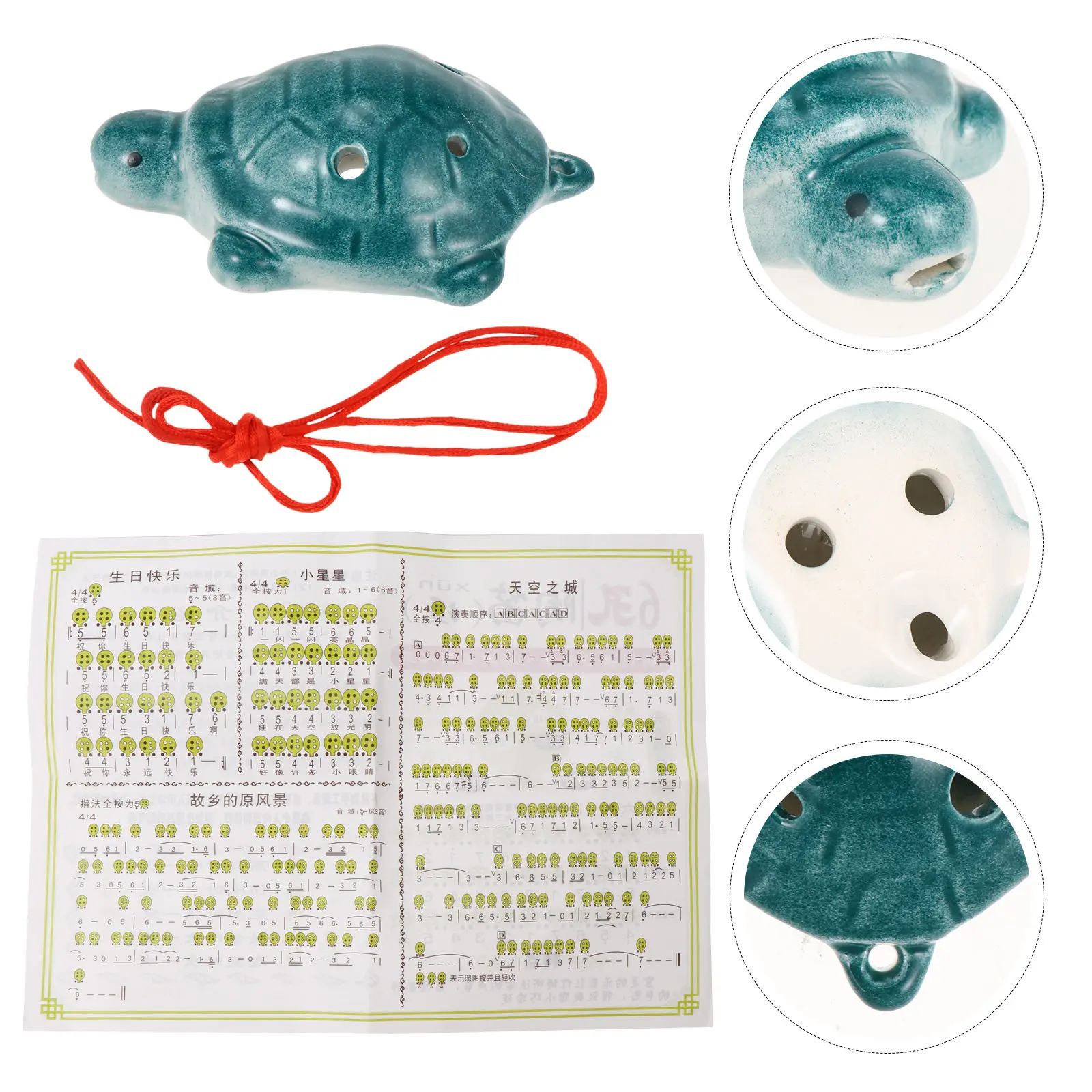 1-conjunto-de-ocarina-em-forma-de-tartaruga-de-porcelana-branca-leve-e-portatil-flauta-para-estudantes-iniciantes-tom-preciso-facil-de-transportar