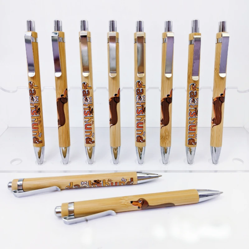 

10 шт./15 шт. креативные шариковые ручки в форме собаки, шариковые ручки для щенков, студенческие подарочные ручки для письма