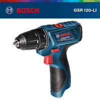 Bosch GSR 120-LI Cordless Drill Electric Screwdriver Lithium-Ion Rechargeable  Home Use Hand Drill Pistol Drill Power Tool