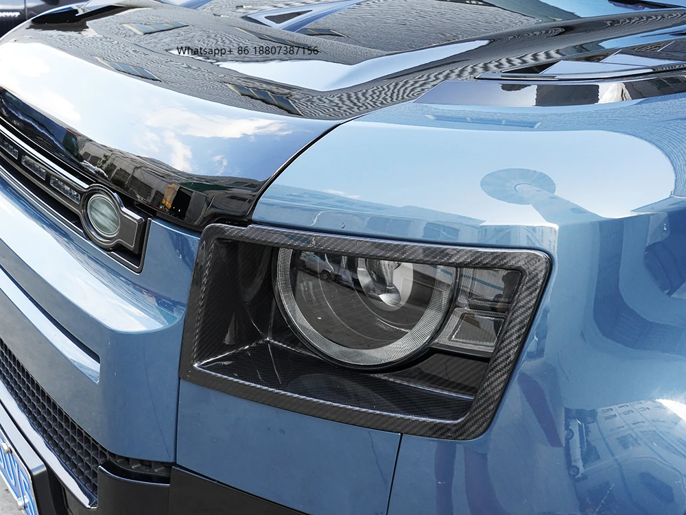 

Car Modification Accessories Headlight Lamp Cover forLand Rover New Defender Body Parts 90 /110 2020