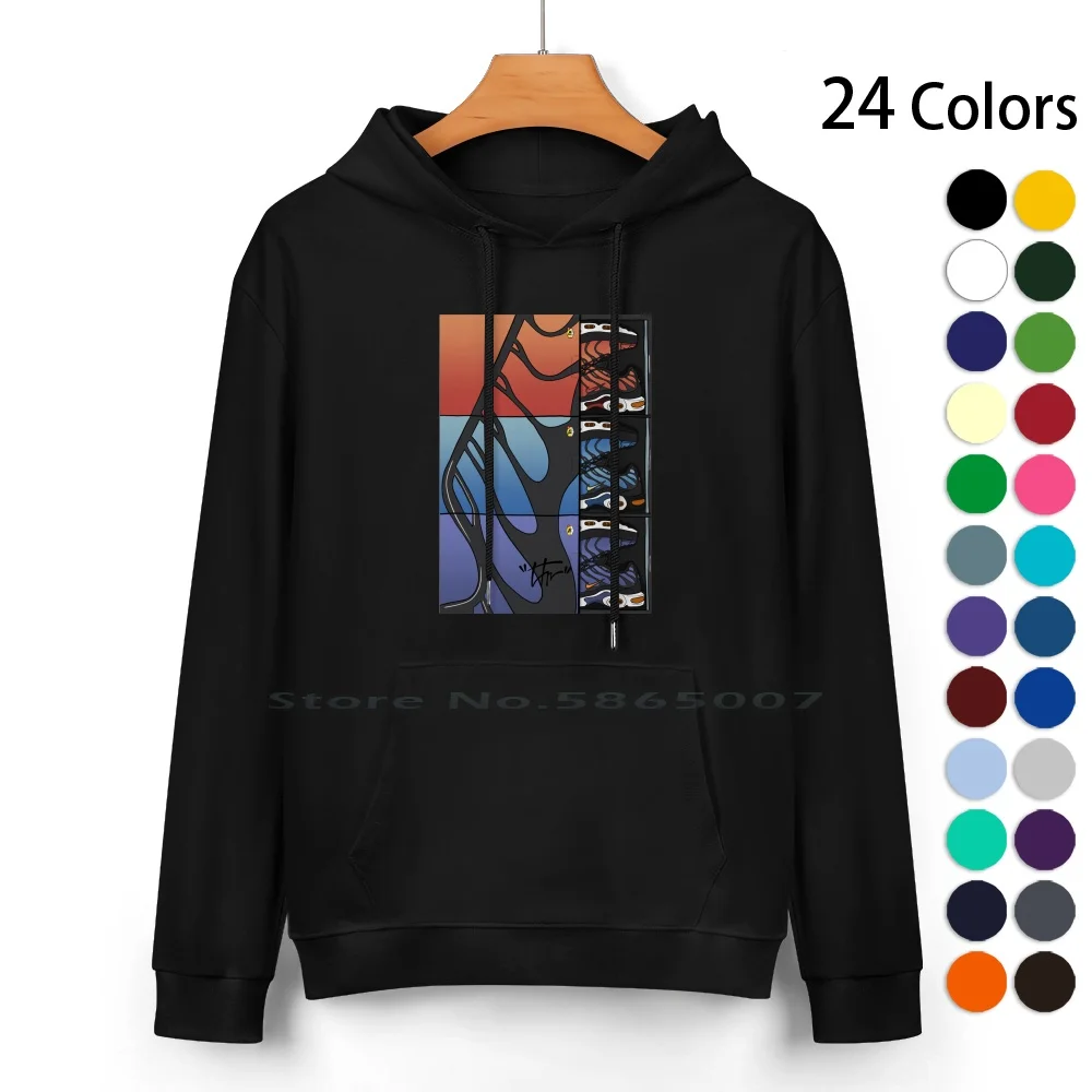 Max Plus Tn Print Cotton Hoodie Sweater 24 Colors Sneakerhead Air Sneakerstuff Skatebording Hypebeast Shoe Hypesneaker