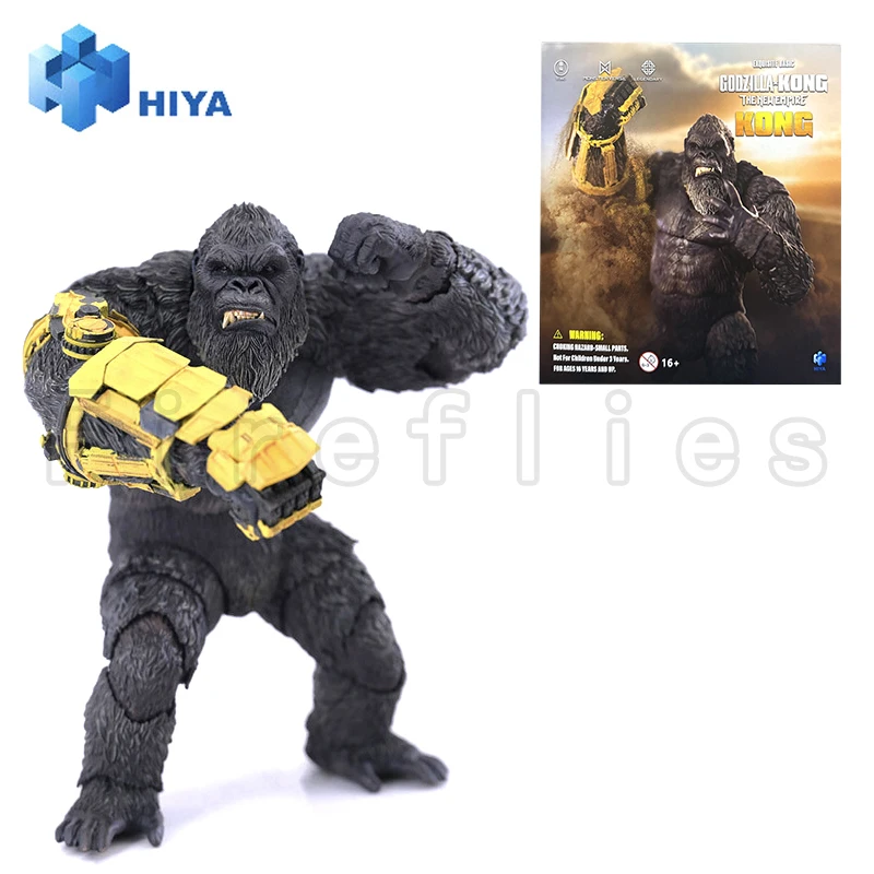 HIYA 6 inch 16 cm actiefiguur Exquisite Basic Series Godzilla x Kong The New Empire Kong B.E.A.S.T. Handschoen Ver.