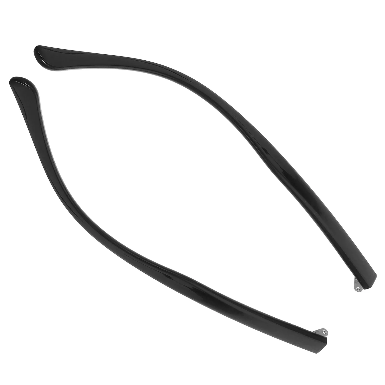 1Pair Comfortable Skin-Friendly Eyeglass Arm Legs Replacement High-Strength Wear-Resistant Temple for Most Glasses Repair Kit