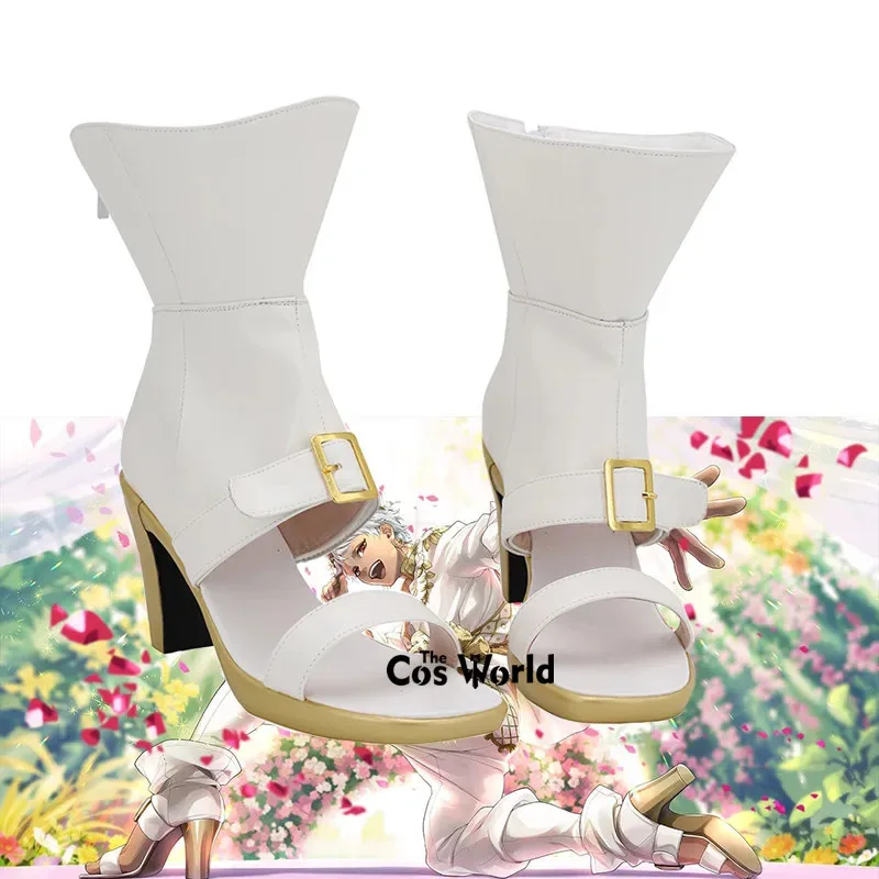 

Twisted Wonderland Kalim Al-Asim Basic Lines Games Customize Cosplay High Heels Shoes Boots