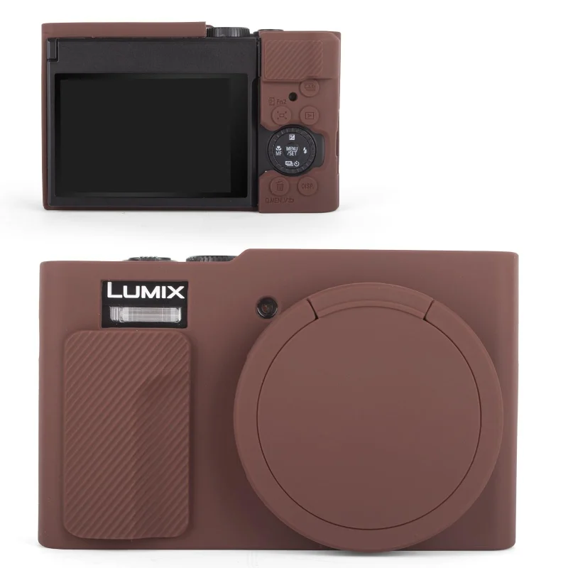 Funda de silicona para cámara Panasonic Lumix TZ99 ZS99, funda protectora de goma suave, bolsa para cámara Lumix DC-TZ99 DC-ZS99