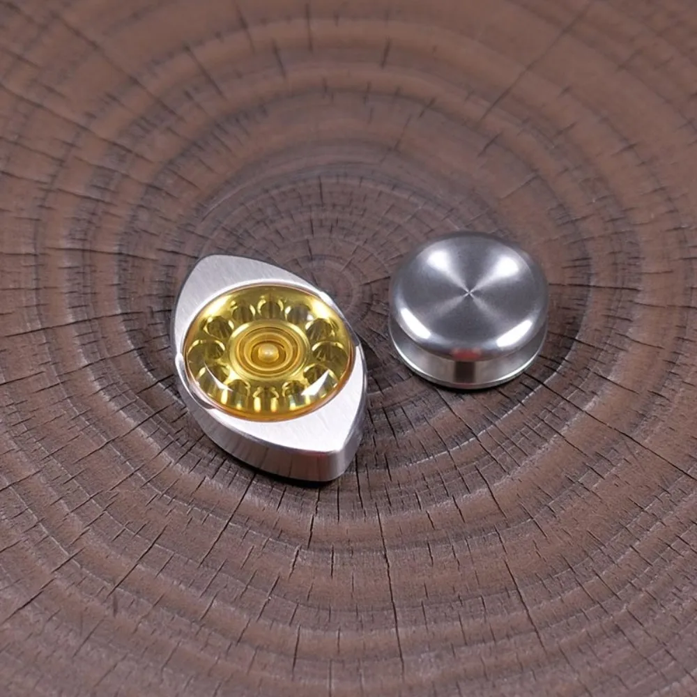 Mini Fidget Spinner RVS PEI Stress Relief Speelgoed Fidget Speelgoed Voor Volwassenen Draagbare Bureau Accessoires