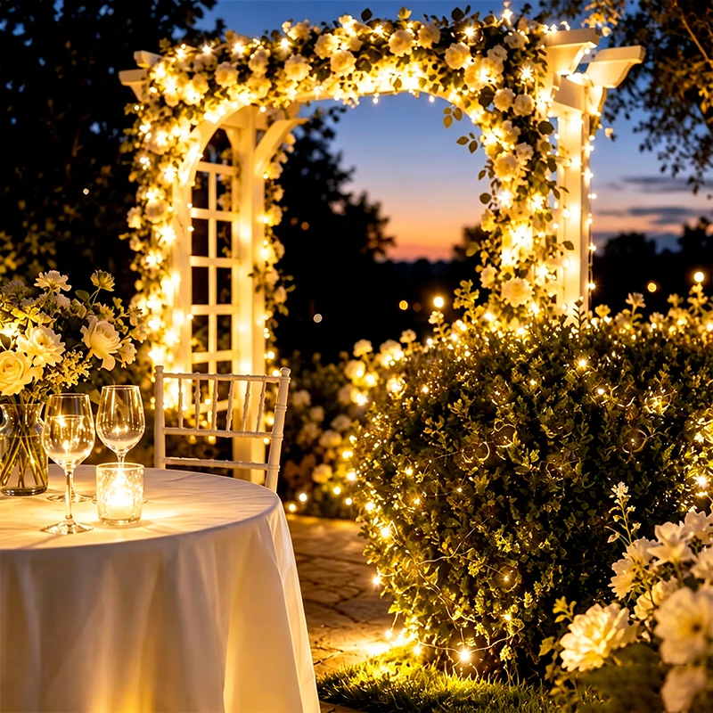 Solar Christmas Fairy Lights 8 - Xmas Outdoor Lighting Decorations ulasan dan harga
