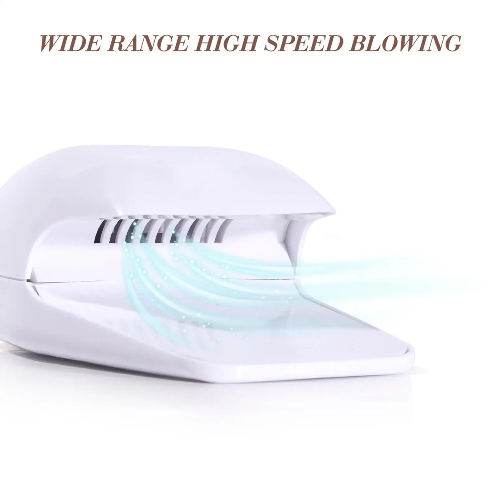 مجفف مروحة الأظافر، مجفف مروحة الأظافر، مجفف الأظافر لطلاء الأظافر العادي، غراء الأظافر، عملية مفتاح واحد #4