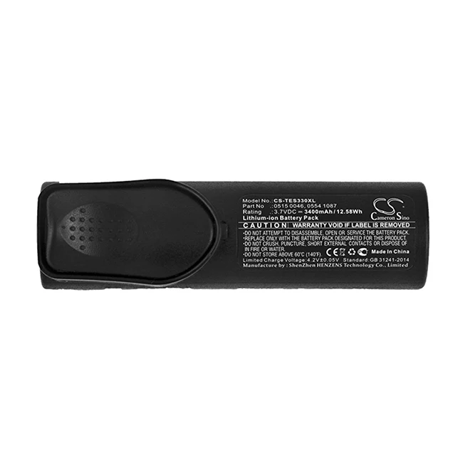 Cameron Sino 3400mAh Battery For Testo 0515 0046  0515 0100  0515 0114  0554 1087