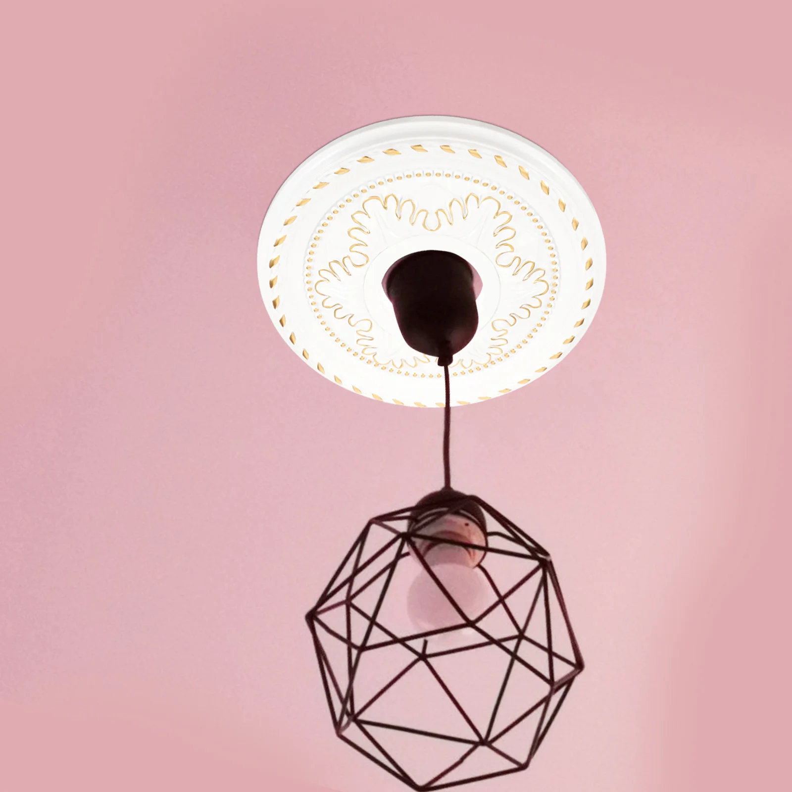 

Ceiling Light Medallion Excellent Workmanship Satisfying Experience Stylish Functional Decorative Accessory Ceiling Medallion