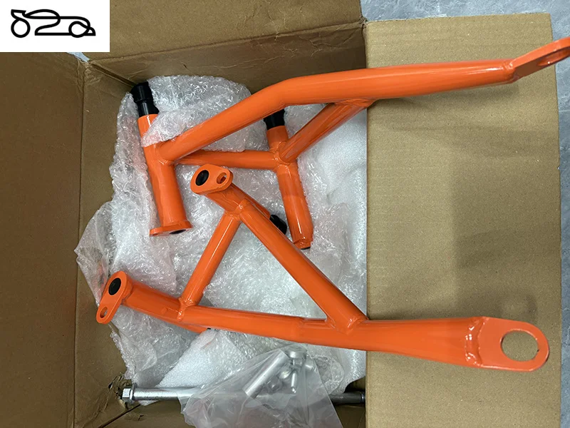 for KTM 390/250 Crash Bar Custom numerical control Carbon Steel Engine Shroud