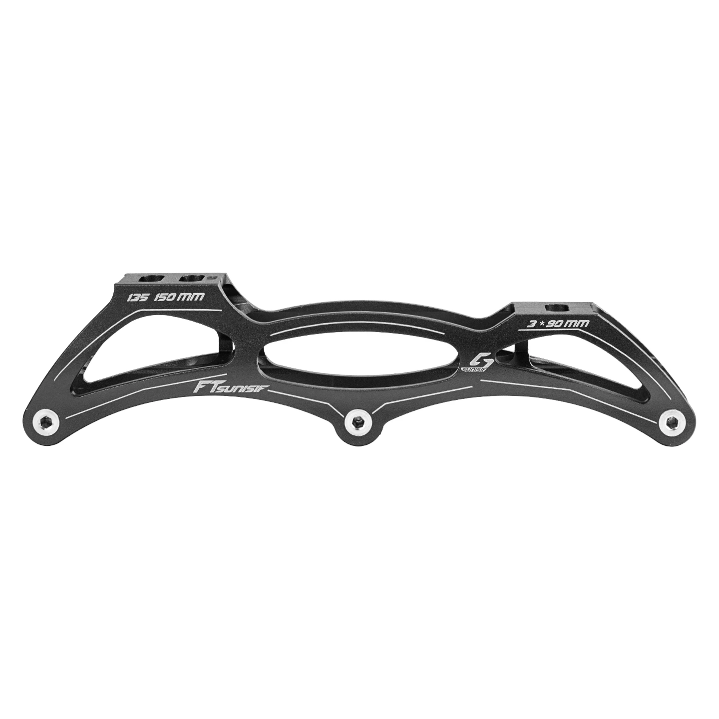 سرعة التزلج الزلاجات الأسطوانة تزلج الرف 3*90/100/110/& 4*100/110 مللي متر 3 عجلات 4 عجلات الألومنيوم قاعدة تزلج الإطار قوس #1