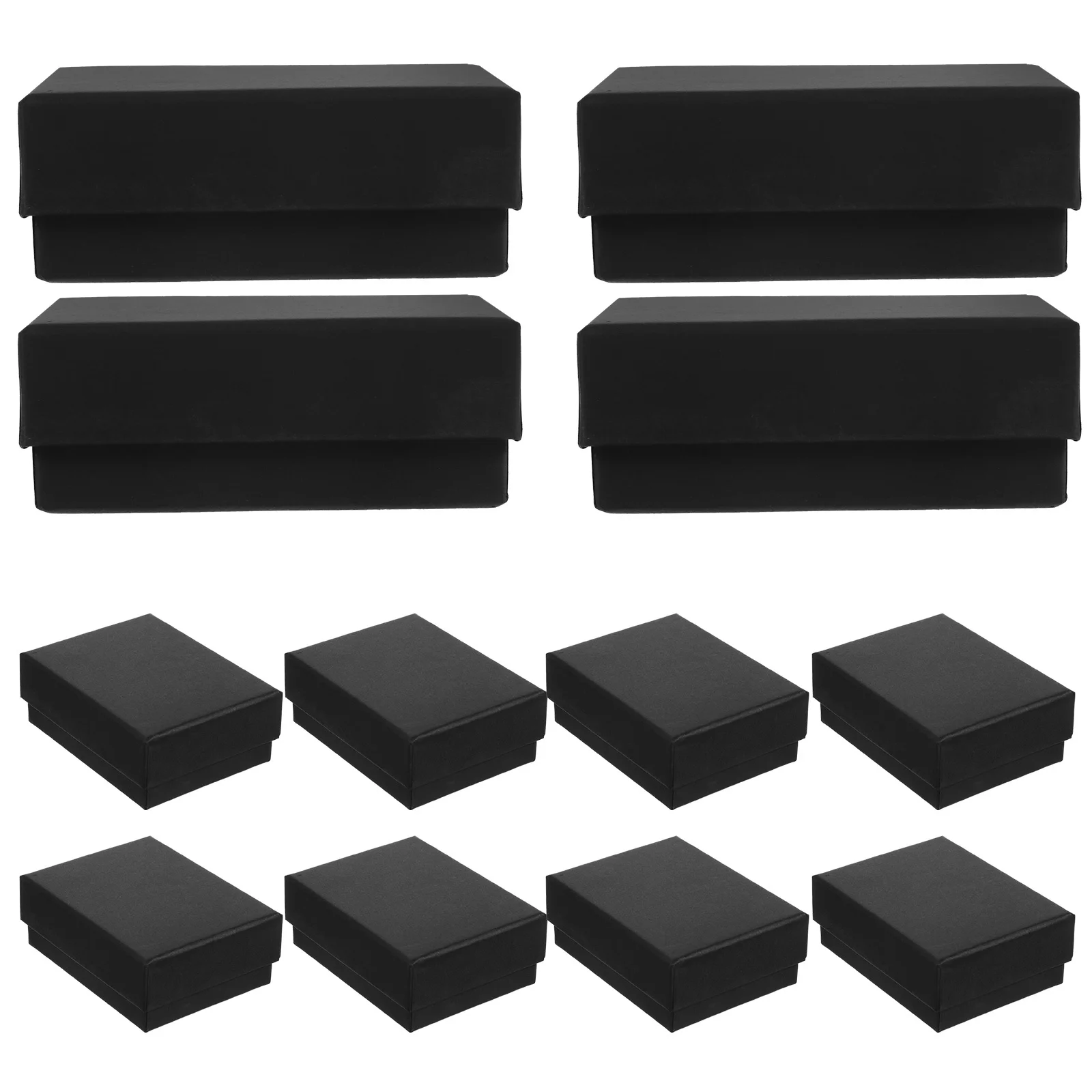

12Pcs Bulk Kraft Jewelry Boxes Small Gift Packaging for Earrings Necklaces Rings Bracelet Display Storage Small Gift Box