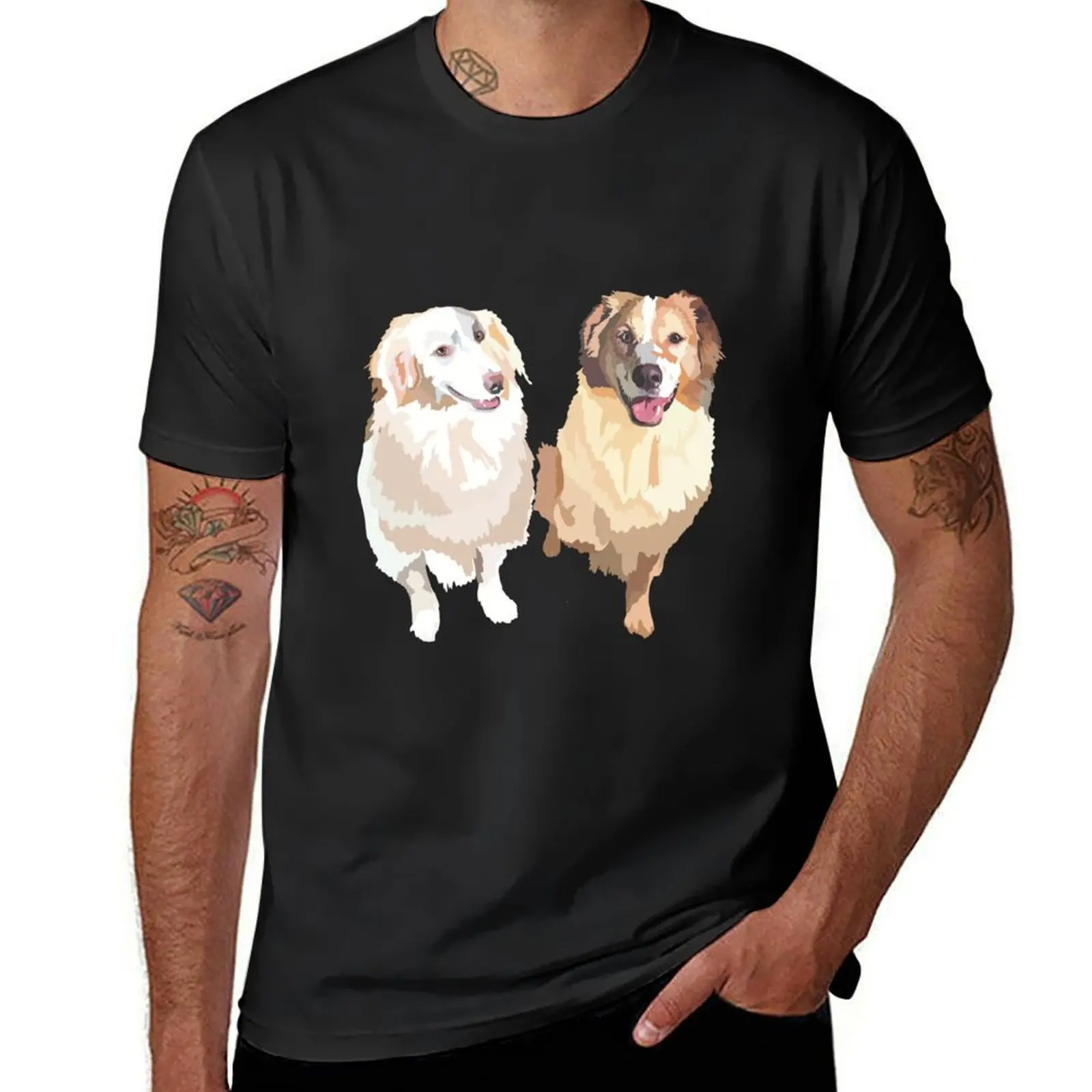 

D is for Dog T-Shirt funnys sweat Men's t shirts