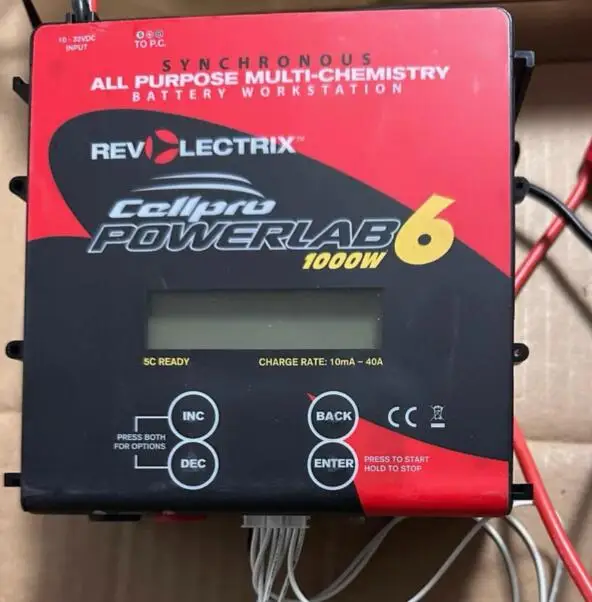 Used Cellpro PowerLab 6 PL6 High Performance Balance Charger, US Import, for LiPo Li-ion LiFe Battery RC Car Car Airplane Model