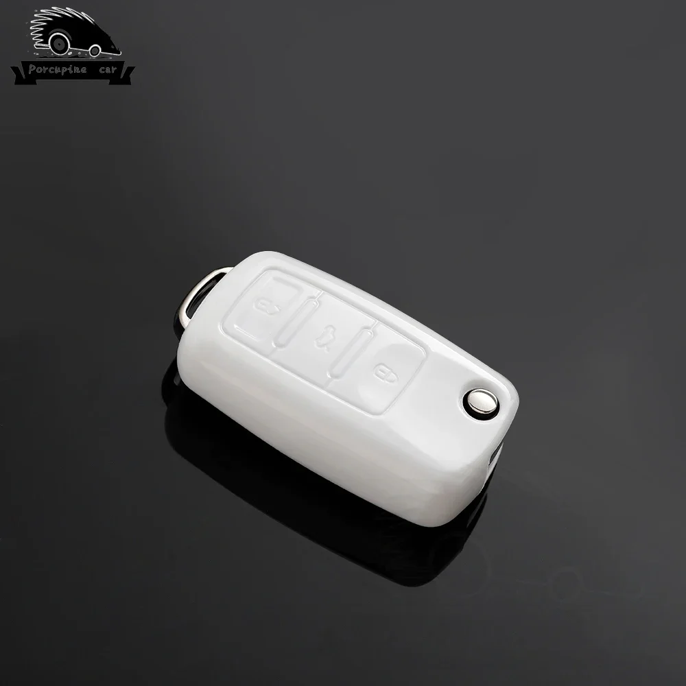 New TPU Car Key Cover Case For Volkswagen VW POLO Tiguan Passat B5 B6 B7 Golf EOS Scirocco Jetta MK6 Octavia Accessories