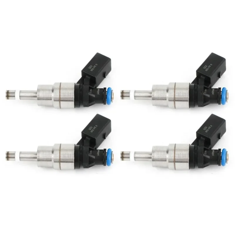 4Pcs Fuel Injectors 06F906036A For Audi A4 B7 TT 2005-2009 VW Passat Jetta Seat Skoda 2.0L I4 Turbo FSI TFSI GTI R RS 0261500020