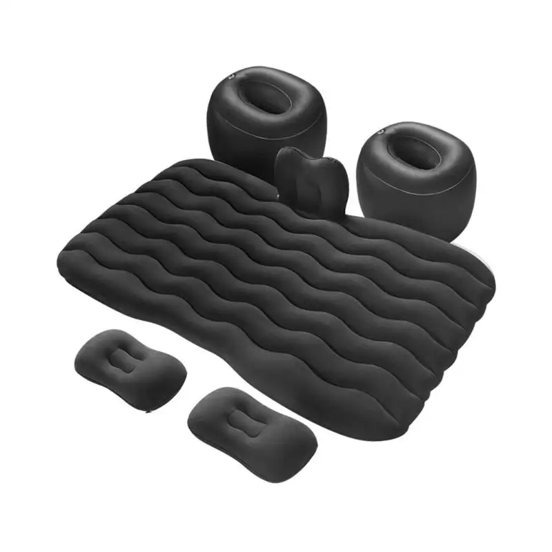 Inflatable Travel Bed for Cars SUV MPV Ergonomic Rest Solution Comfort Folding Sleeping Inflatable Travel Mattress