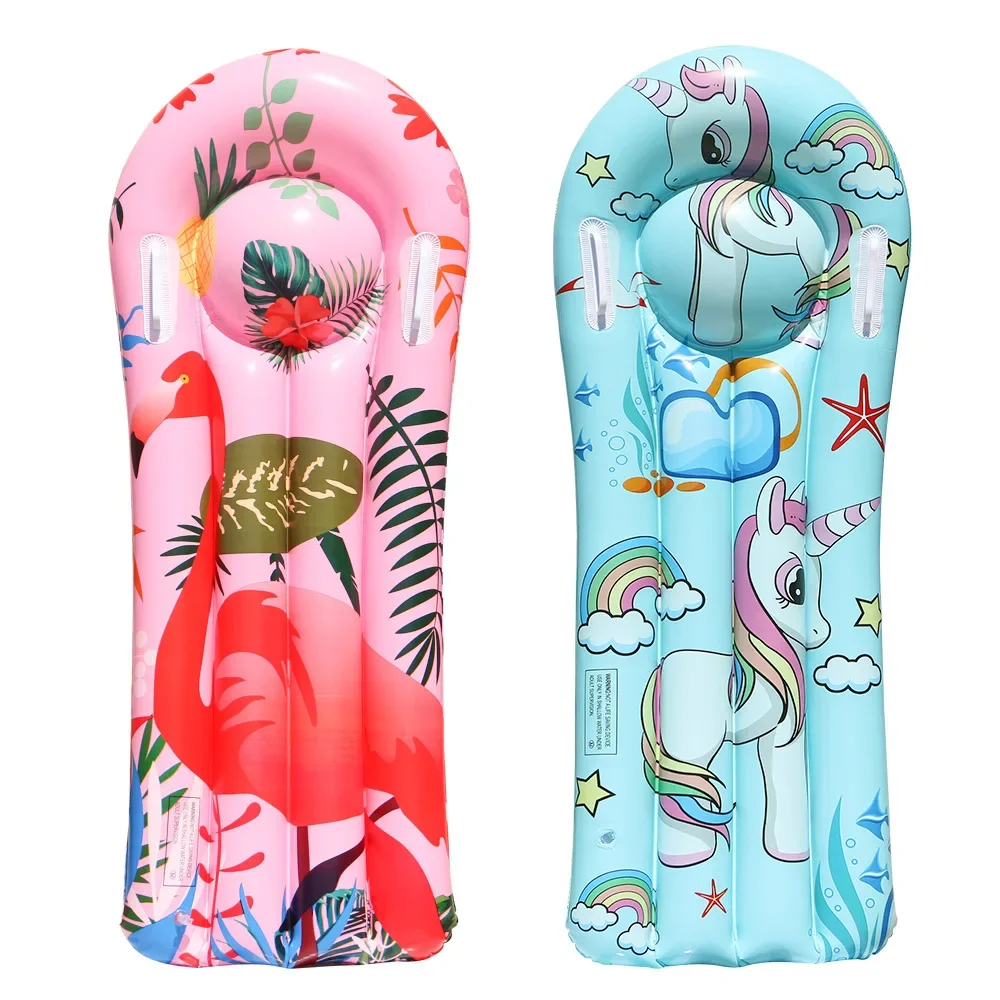 

Summer Outdoor Chairs Adults Inflatable toy Lounging Swimming Unicorn Print Float Floating Mat pool Floats