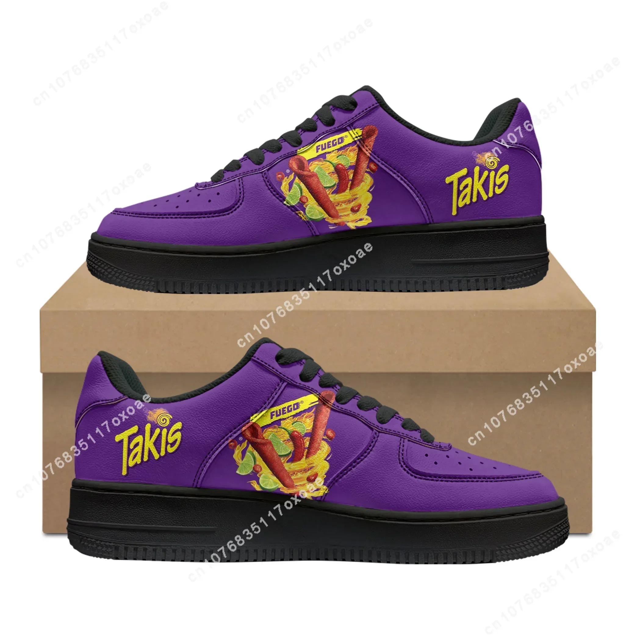 Funny Chips Takis Food Snack Shoes AF Basketball Mens Womens Sports High Quality Flats Force Sneakers Lace Up Mesh Custom Shoe