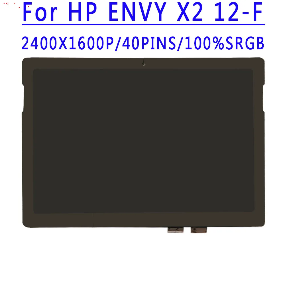 P/N L00361-110 12.3 inch 2400X1600 40pins EDP LQ123P1JX33 A01 LCD Screen Assembly With Touch For HP ENVY X2 12-F 12 F 12-f 12 f