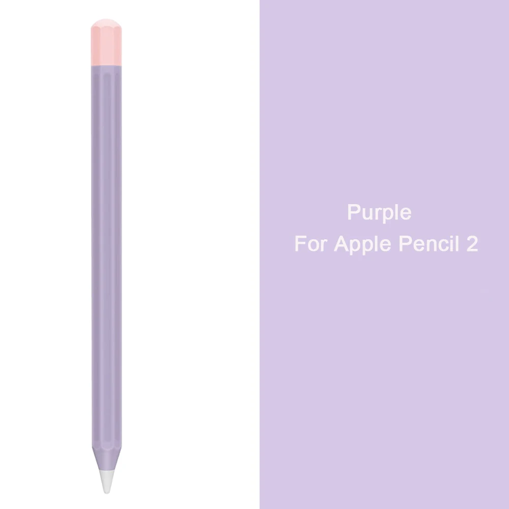 One-piece jelly pen case for Apple Pencil stylus drop protection creative case