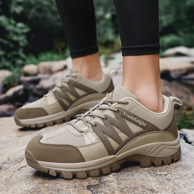 Men Four Seasons Outdoor Mountaineering Tourism Hiking Shoes New Spring and Autumn Large Outdoor Sneaker Large Running Shoes - Image 4