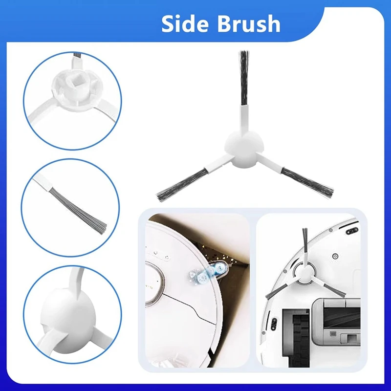 قطعة بديلة A44F للمكنسة الكهربائية Dreame L10 Ultra /L10s Ultra /L10s Pro/ L10s Pro Gen 2/ L10 Prime، Xiaomi X10+/ X20+