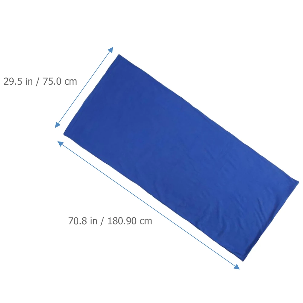 

Fleece Sleeping Bag Lightweight Foldable Camping Blanket Sun Protection Portable Outdoor Activities Travel Mat