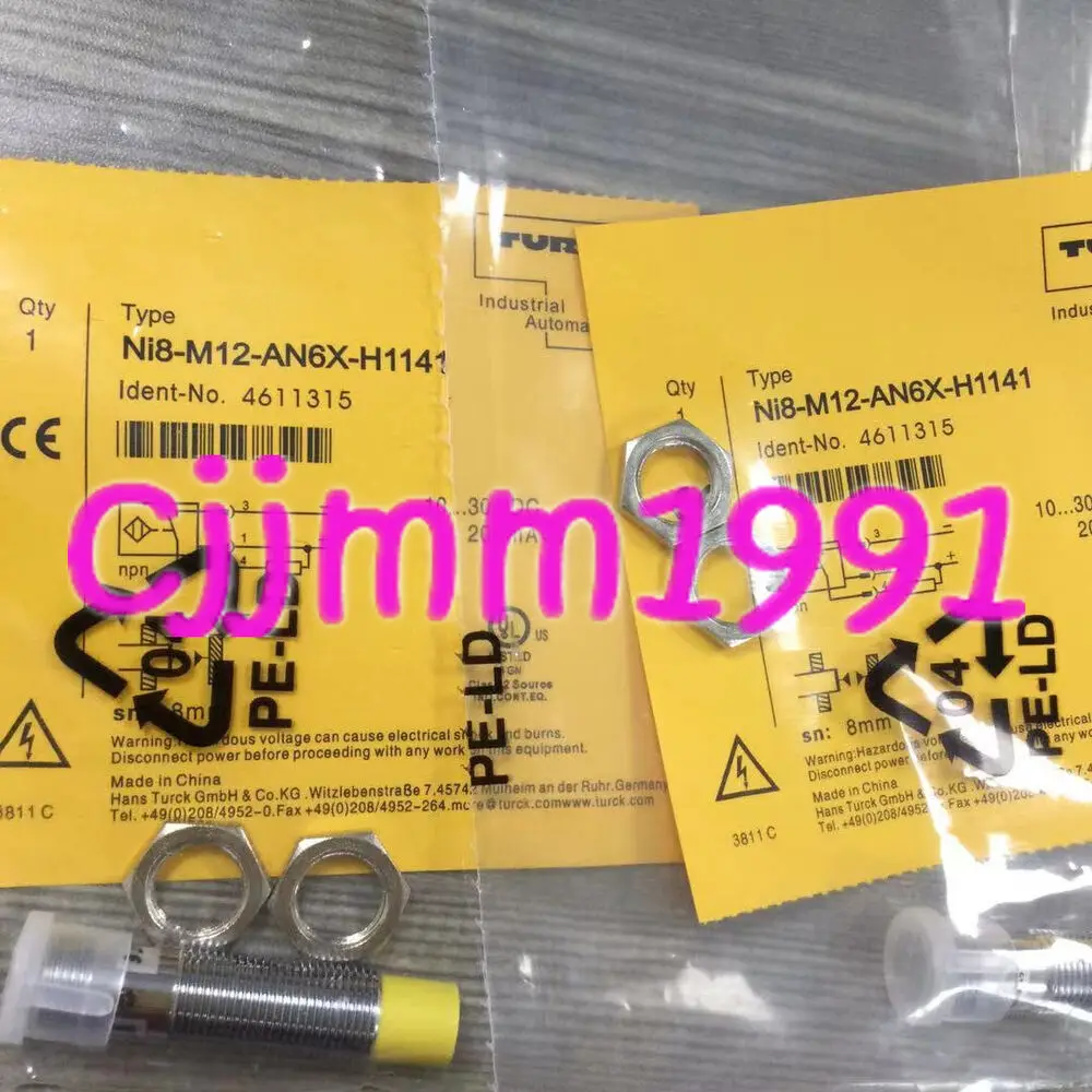 

1PC New TURCK PROXIMITY SENSOR SWITCH NI8-M12-AN6X-H1141