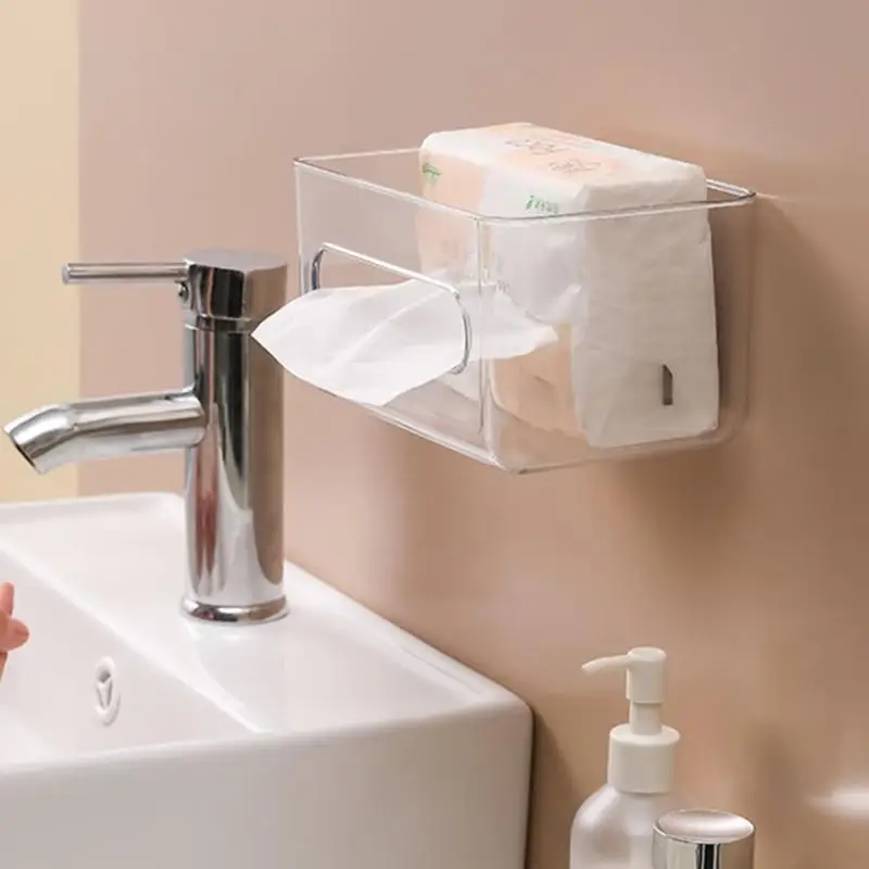 

Q39B Прозрачная ткани держатель контейнер рулон