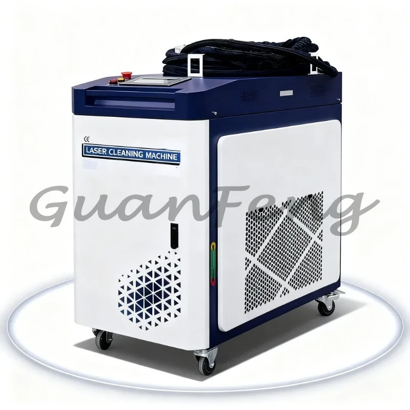 High-power Fiber Laser Cleaner, 1000W To 3000W Optional, for Industrial Removal of Rust, Paint and Oxides