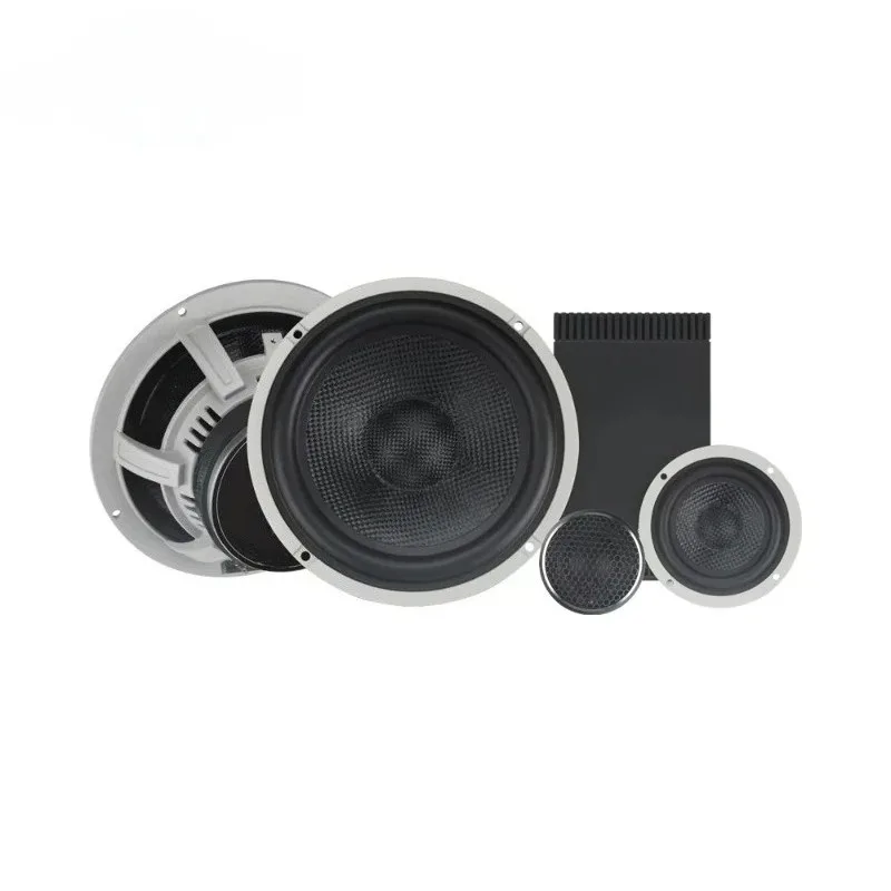 

6.5-Inch 3-way Coaxial Speaker Kit Power Supply for Automotive Audio Upgrades, Suitable for Most Models