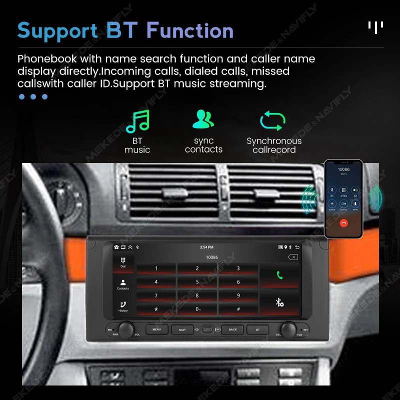 10.26inch Android 15 Car Radio Wireless Carplay Auto Screen For BMW X5 E39 E53 1999 - 2006 8Core GPS 4G Stereo Multimedia Player - view 3
