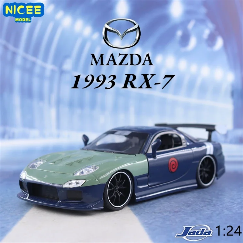 

1:24 1993 Mazda RX-7 High Simulation Diecast Car Metal Alloy Model Car Toy For Kids Gift Collection J320