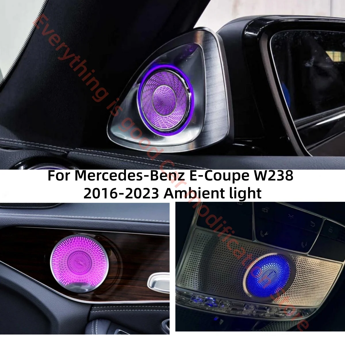 

trim strip For Mercedes-Benz E-Coupe W238 2016-2023 automotive interior light upgrade Car accessories Air outlet Cover plate new