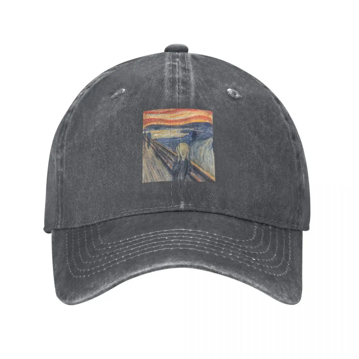 edvard munch artwork, edvard munch museum, edvard munch paintings Baseball Cap Golf custom Hat Men's Baseball Women's