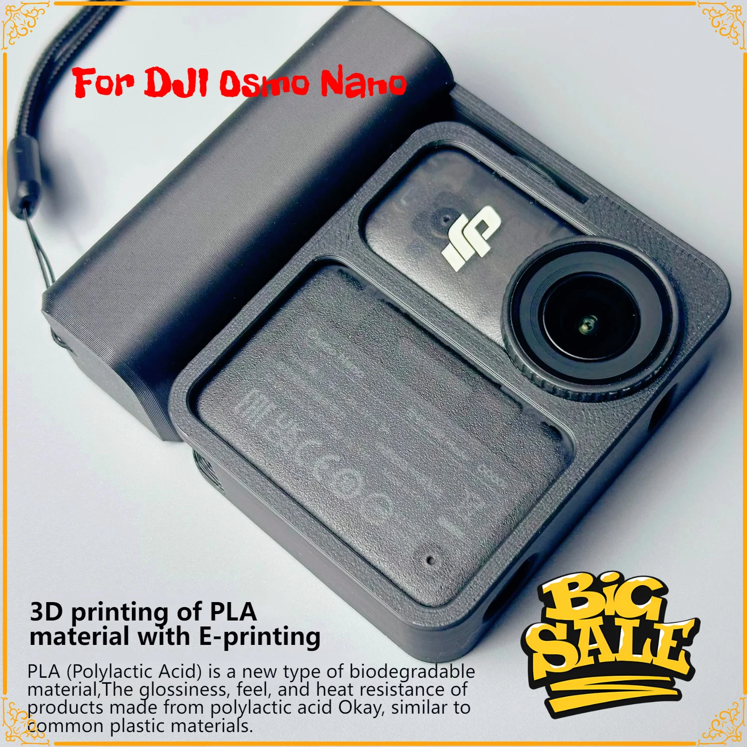 capa-protetora-osmo-nano-suporte-de-mao-handheld-grip-e-gaiola-rabbit-cage-acessorios-de-expansao-para-camera-de-acao-dji-para-gravacao-de-rua