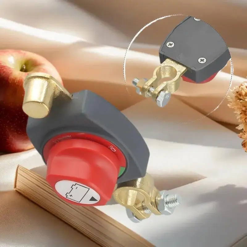 مفتاح فصل البطارية السلبي للتشغيل/الإيقاف للسيارات، قارب RVs، عازل رئيسي 12-48 فولت، قاطع دائرة قطع الطاقة