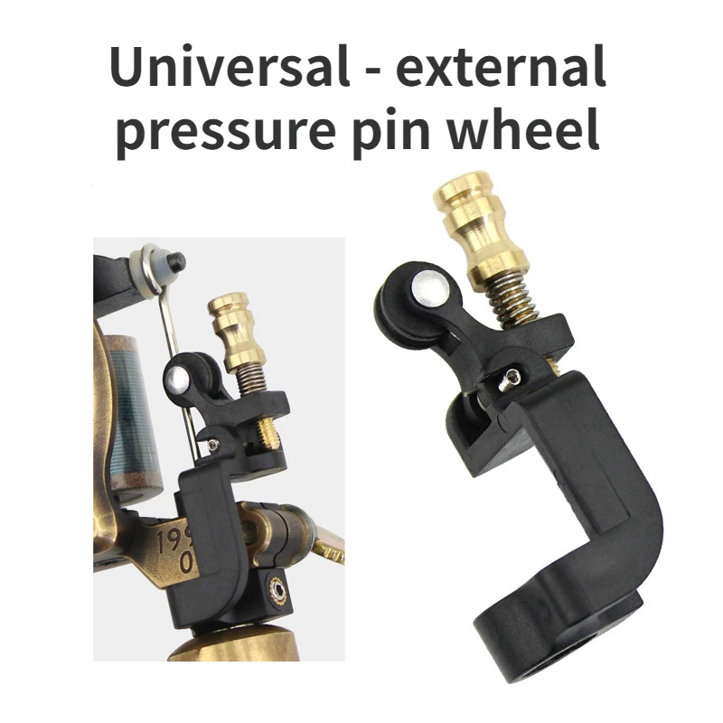 External Pressure Needle Pressing Wheel Handle Rod Accessory Coil Rotary Tattoo Machine Parts Adjustable Stroke Cam Motor Tools